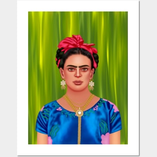 Modern frida kahlo Posters and Art
